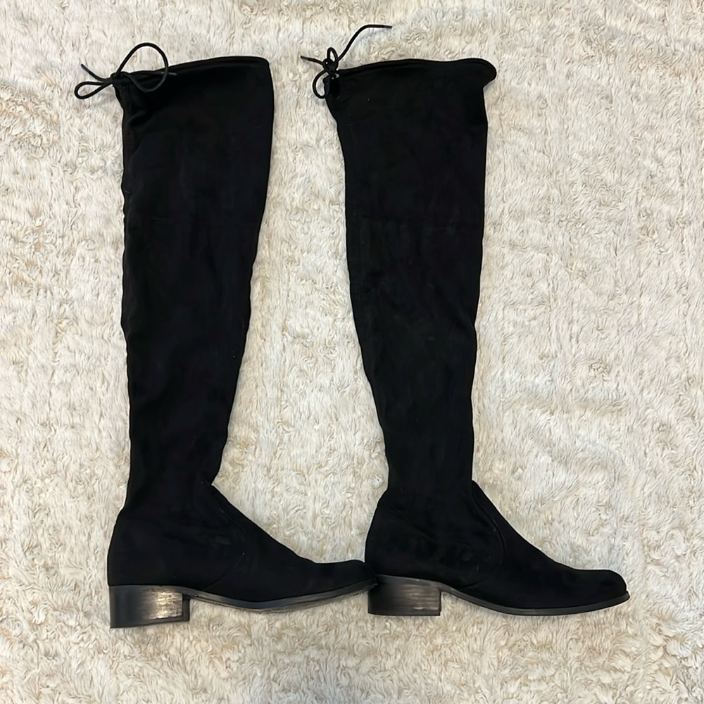 Charles by Charles David Gammon Over the Knee Boot Black sz 7